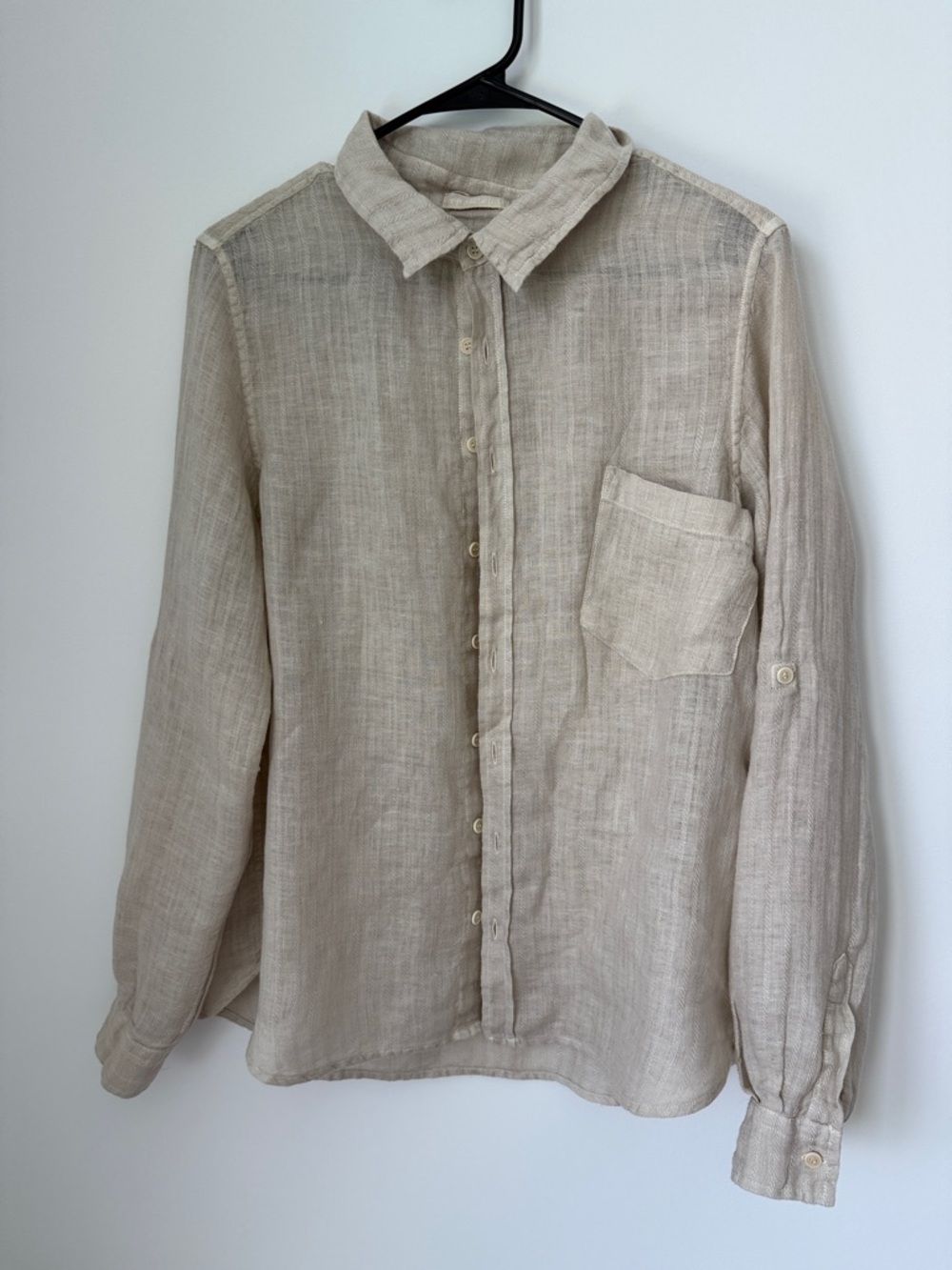 CP shades linen flax shirt